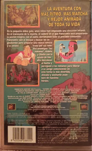 Lote VHS Películas Años 80/90 (Español)