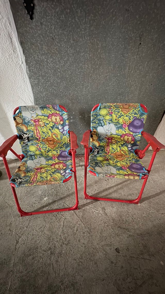 sillas de playa infantil de animales