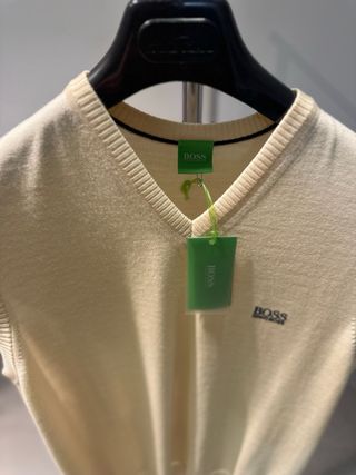 Chaleco Hugo Boss Amarillo Talla S