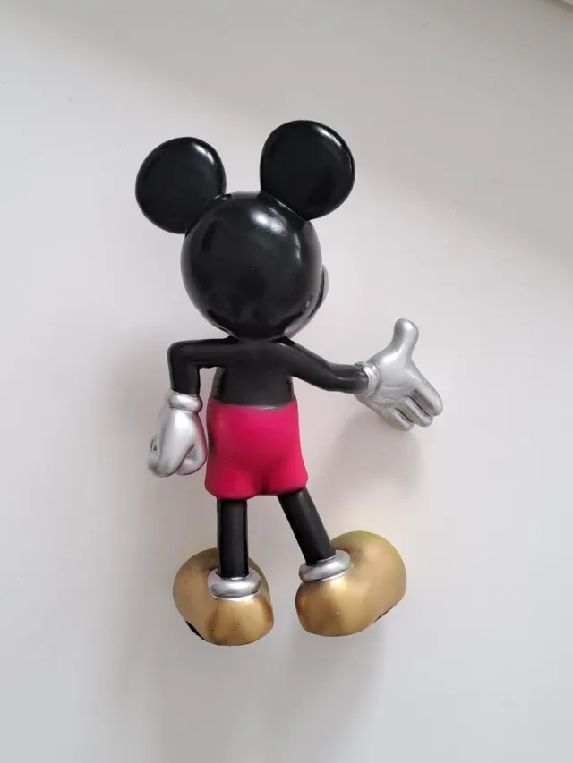 Figura Mickey Mouse Plata y rosa