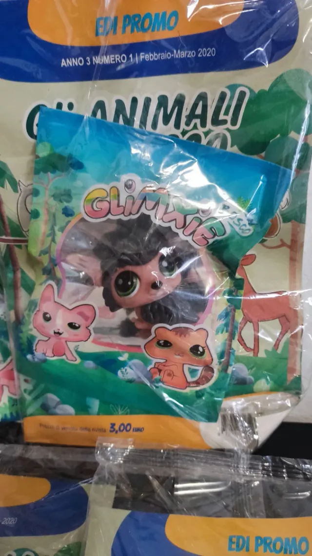 Statuette animali del bosco 9 bustine