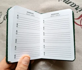 Agenda 2026 copertina rigida - 11,5x8 cm