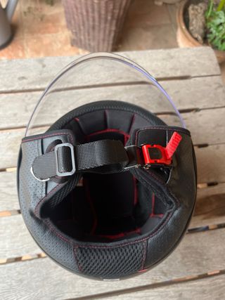 Casco Moto MT Helmets Negro Talla E24. Un dueño.