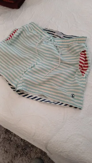 Bañador El Ganso Rayas Azul y Blanco