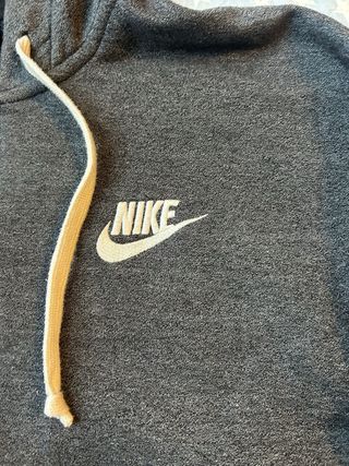 Sudadera Nike Gris Cremallera Clásica