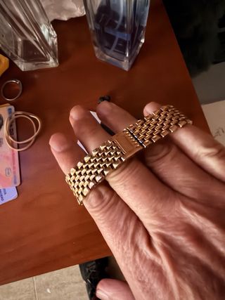 Reloj Omega chapado en oro