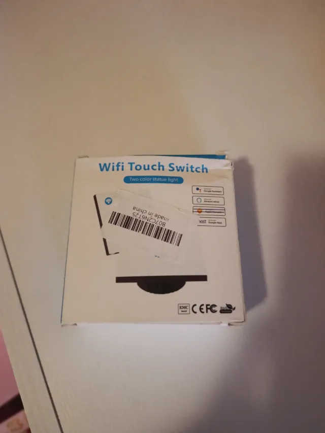 Interruptor Wifi Táctil Compatible Google Home