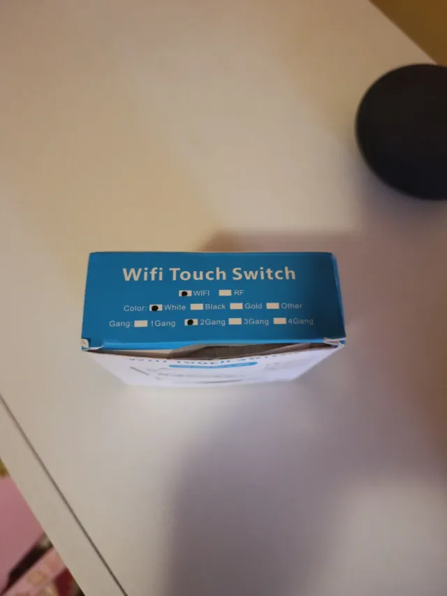 Interruptor Wifi Táctil Compatible Google Home