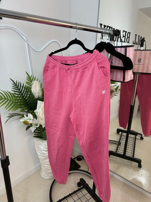 Pantalones deportivos rosas