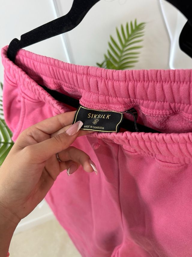 Pantalones deportivos rosas