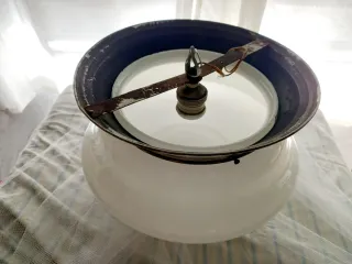 Antigua lámpara de techo plafón