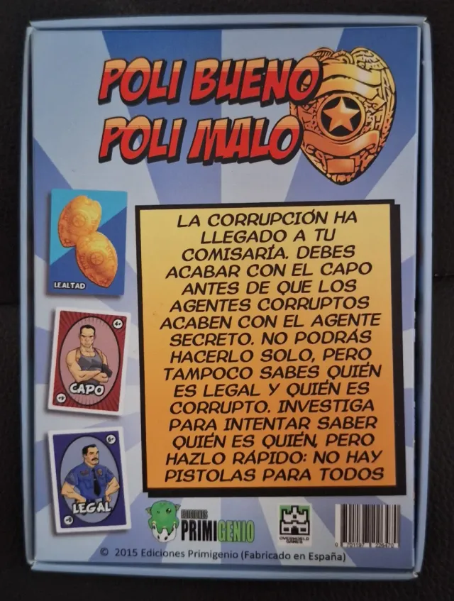 Poli bueno, poli malo.