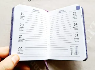 Agenda 2026 copertina rigida 11,5x8 cm