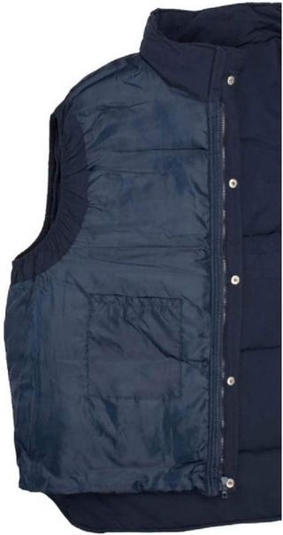 Chaleco acolchado multibolsillos Velilla azul
