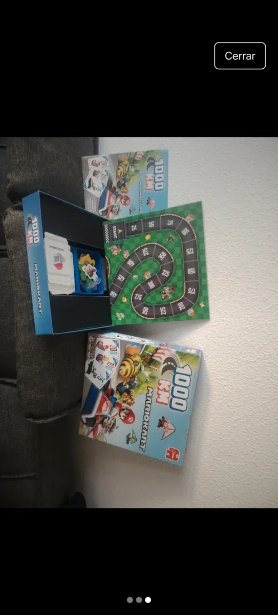 Juego de mesa 1000 KM Mario Kart