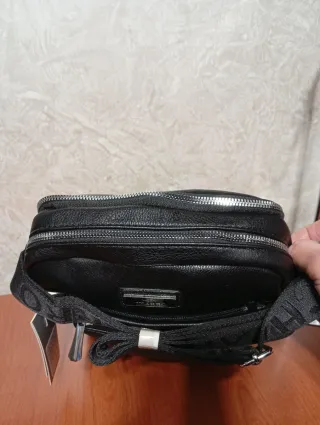 Borsello uomo Charro nero nuovo