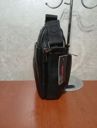 Borsello uomo Charro nero nuovo