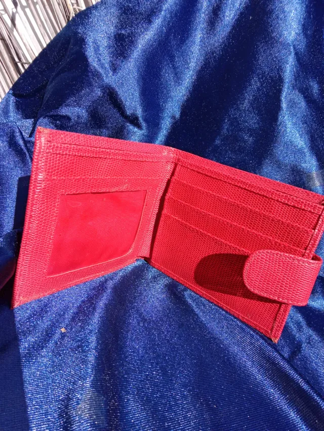 Cartera billetera monedero SHEIN roja