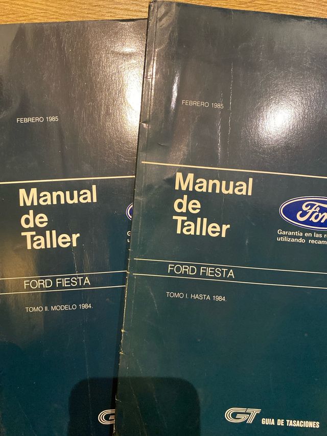 Manual Taller Ford Fiesta 1984