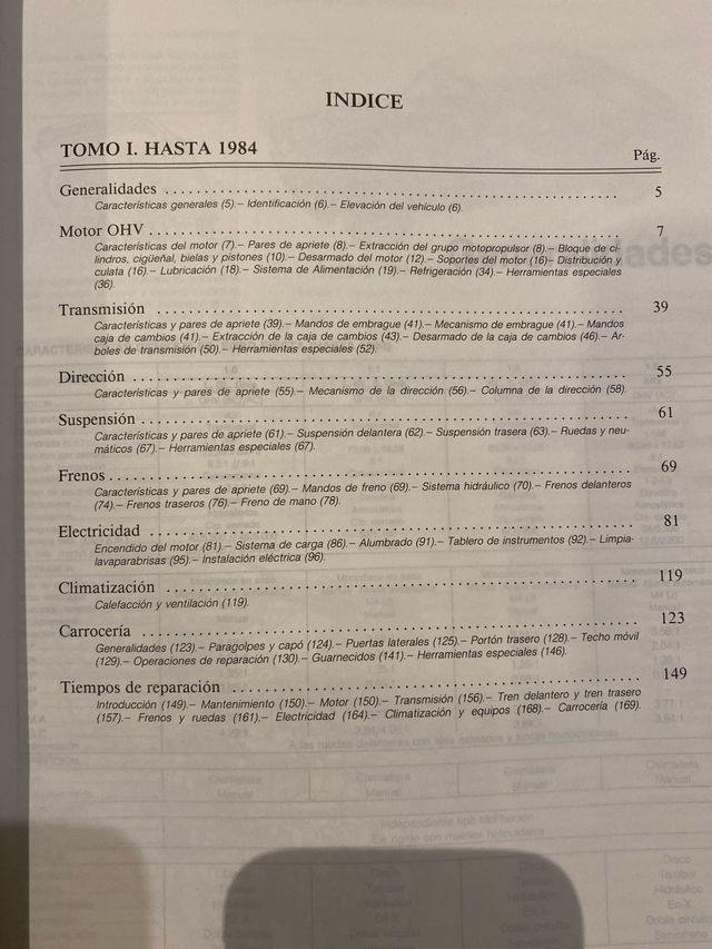 Manual Taller Ford Fiesta 1984