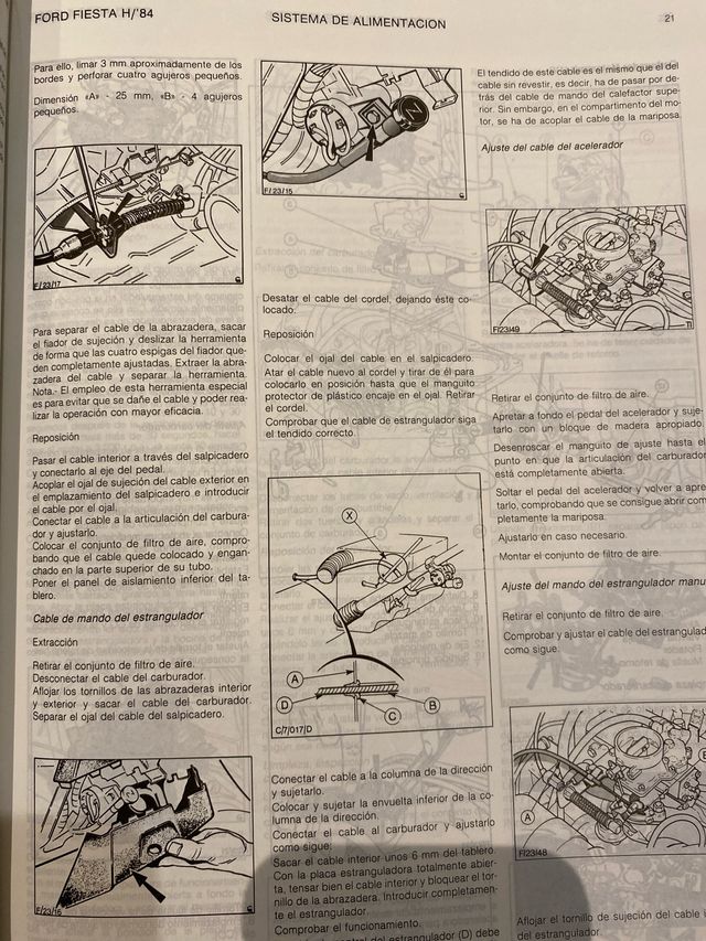 Manual Taller Ford Fiesta 1984
