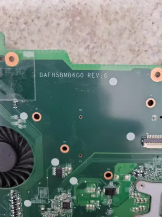 Scheda madre Fujitsu Lifebook funzionante