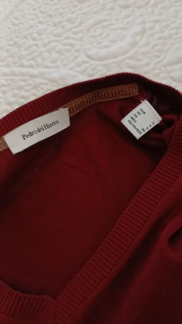 Jersey Pedro del Hierro Rojo Talla S