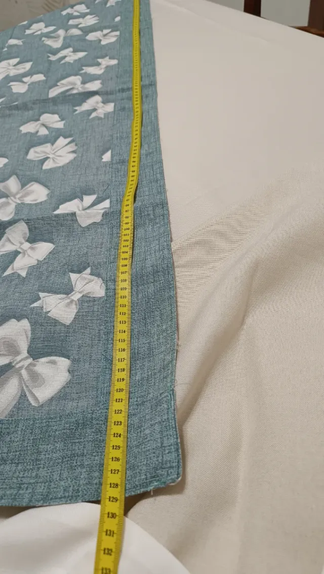 Completo centrotavola e Runner Verde con Fiocchi B