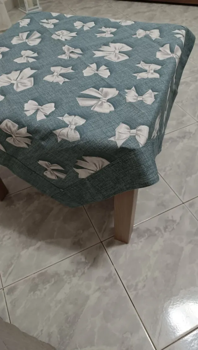 Completo centrotavola e Runner Verde con Fiocchi B