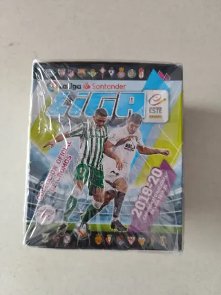 CAJA SIN ABRIR LIGA ESTE 19/20 PANINI. DIFÍCIL.