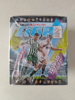 CAJA SIN ABRIR LIGA ESTE 19/20 PANINI. DIFÍCIL.
