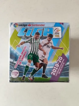 CAJA SIN ABRIR LIGA ESTE 19/20 PANINI. DIFÍCIL.