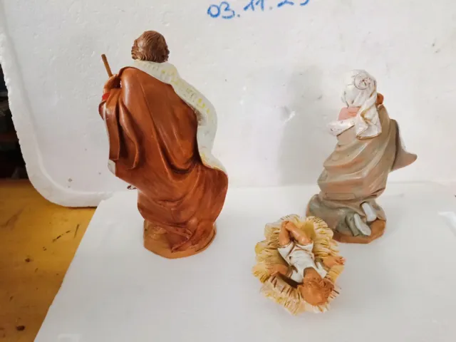 Fontanini Madonna, San Giuseppe e Bambino