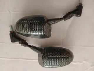 Espejos F1 Carbono Moto