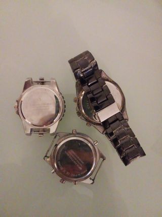 3 Orologi per pezzi di ricambio o restauro