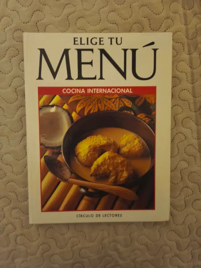 Libro Elige tú menú : Comida internacional