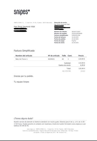 Zapatillas Nike Air Force 1 Blancas