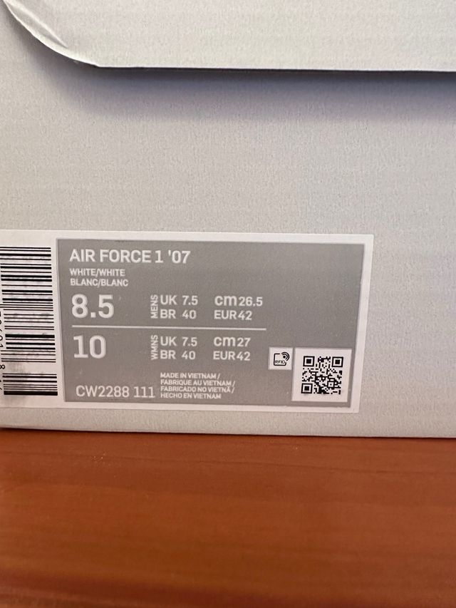 Zapatillas Nike Air Force 1 Blancas