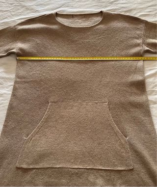 Jersey Camel con Bolsillos