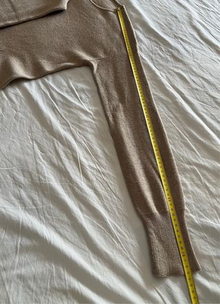 Jersey Camel con Bolsillos