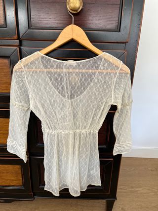 Kristina Ti Top Talla Única Blanco