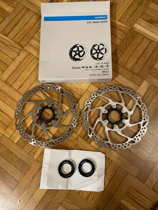 Dischi Freno Shimano 180mm Center Lock MTB