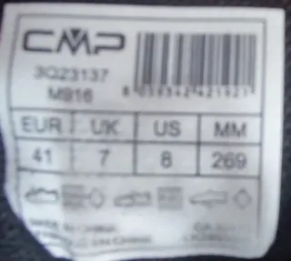 Botas de montaña CMP adulto casi nuevas