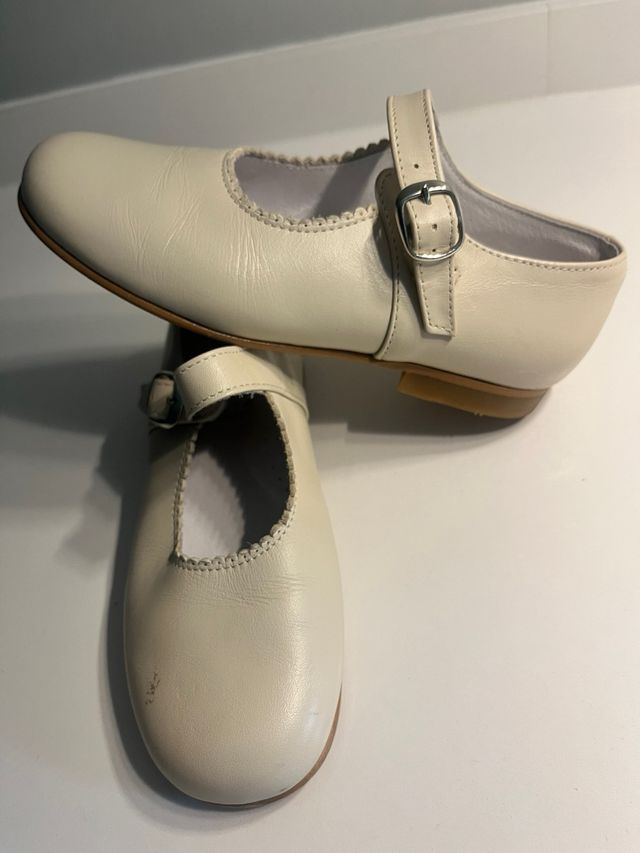 Zapatos niña piel talla 30