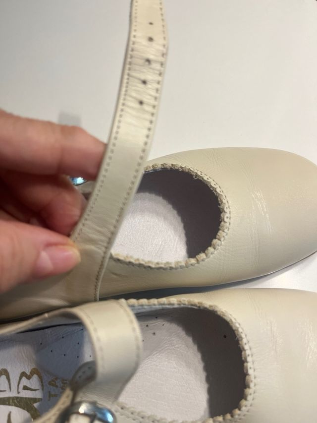 Zapatos niña piel talla 30
