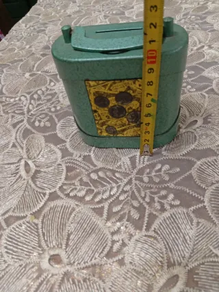 Salvadanaio in ferro anni '60