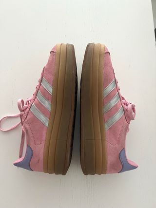 Zapatillas Adidas Gazelle Bold Rosa Talla 38