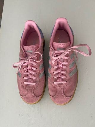 Zapatillas Adidas Gazelle Bold Rosa Talla 38