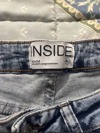 Pantalón tejano INSIDE azul