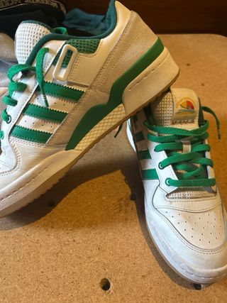 Zapatillas Adidas Forum Low Verdes Blancas